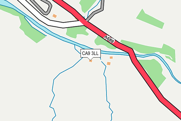 CA9 3LL map - OS OpenMap – Local (Ordnance Survey)