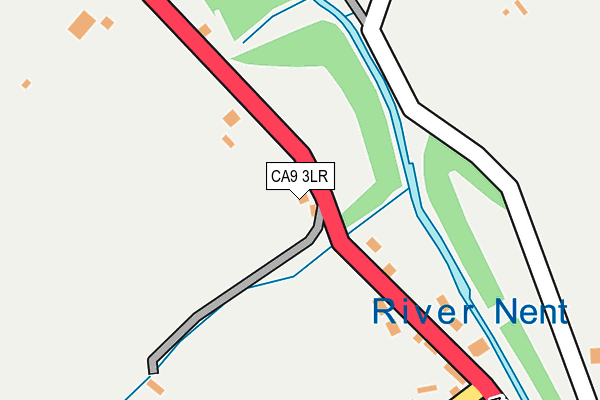 CA9 3LR map - OS OpenMap – Local (Ordnance Survey)