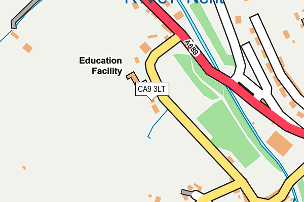 CA9 3LT map - OS OpenMap – Local (Ordnance Survey)