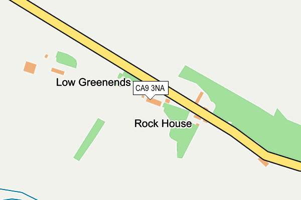 CA9 3NA map - OS OpenMap – Local (Ordnance Survey)