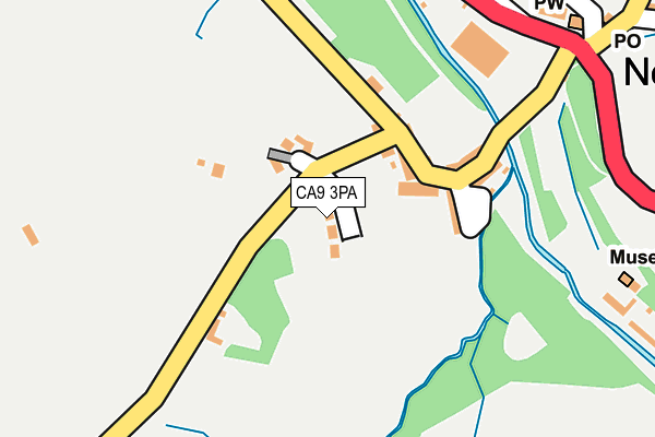 CA9 3PA map - OS OpenMap – Local (Ordnance Survey)