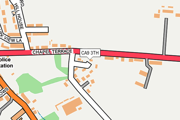 CA9 3TH map - OS OpenMap – Local (Ordnance Survey)