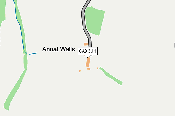 CA9 3UH map - OS OpenMap – Local (Ordnance Survey)