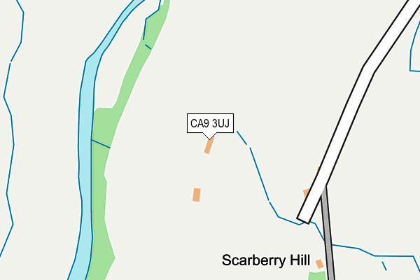 CA9 3UJ map - OS OpenMap – Local (Ordnance Survey)