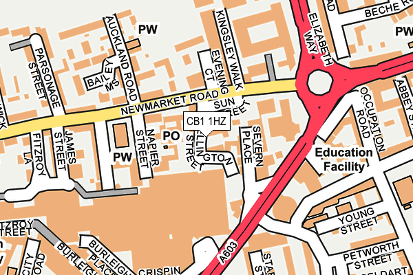 Map of KIRONTECH UK HOLDING LTD at local scale