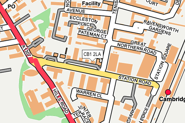 Map of CAMPUS TOOLS LTD at local scale