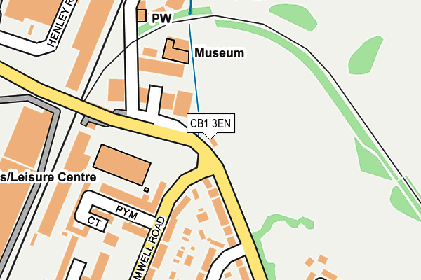 CB1 3EN map - OS OpenMap – Local (Ordnance Survey)
