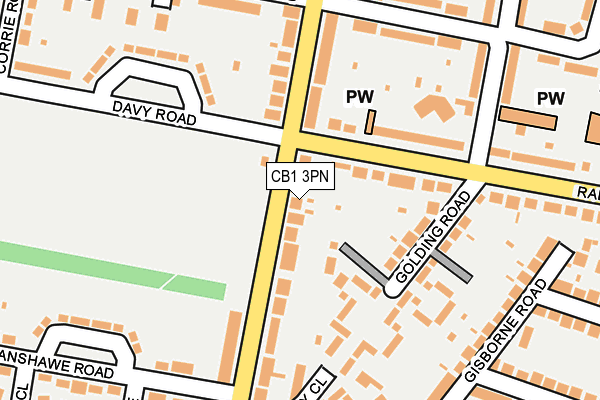 Map of P.S. PROPERTY SERVICES LIMITED at local scale