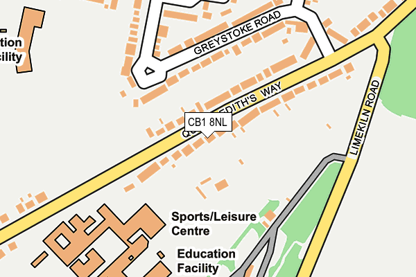 Map of COLLEGEPRE EDUCATION LIMITED at local scale