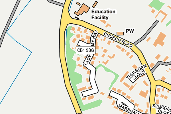 Map of ALAN THOMSON SIMULATION LIMITED at local scale