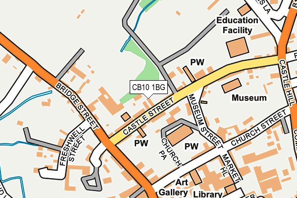 CB10 1BG map - OS OpenMap – Local (Ordnance Survey)