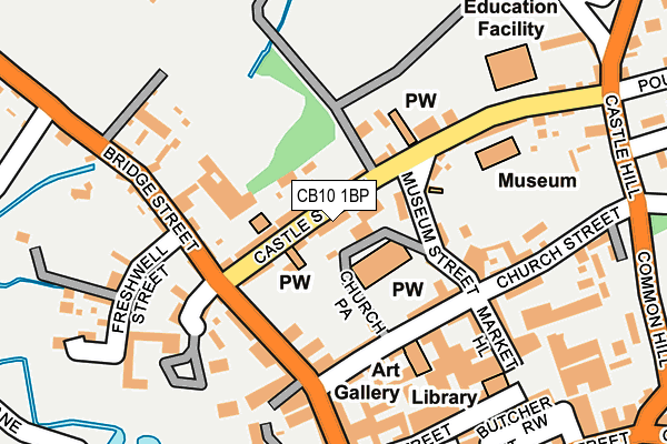 CB10 1BP map - OS OpenMap – Local (Ordnance Survey)