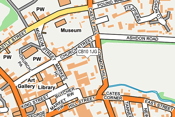 CB10 1JG map - OS OpenMap – Local (Ordnance Survey)