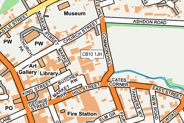 CB10 1JH map - OS OpenMap – Local (Ordnance Survey)