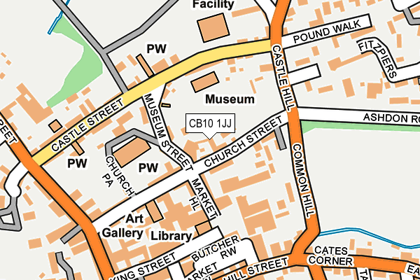 CB10 1JJ map - OS OpenMap – Local (Ordnance Survey)