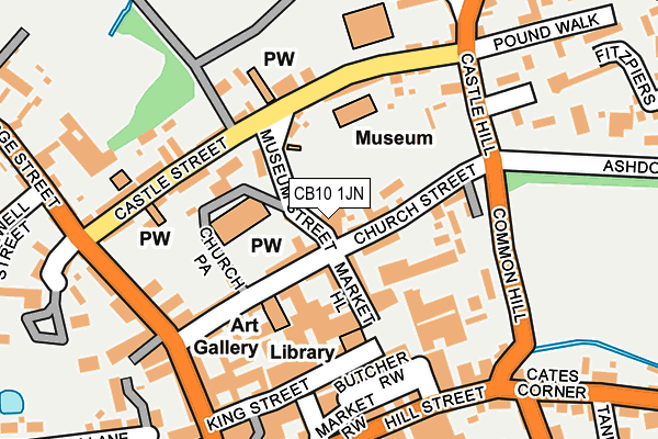 CB10 1JN map - OS OpenMap – Local (Ordnance Survey)