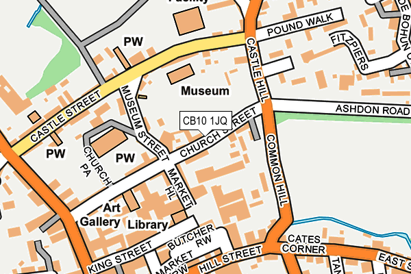 CB10 1JQ map - OS OpenMap – Local (Ordnance Survey)