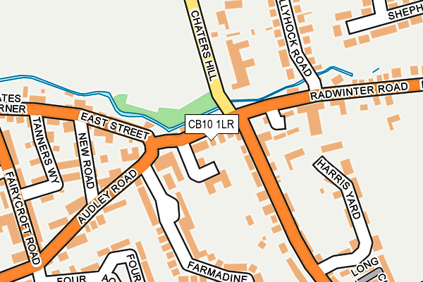 CB10 1LR map - OS OpenMap – Local (Ordnance Survey)