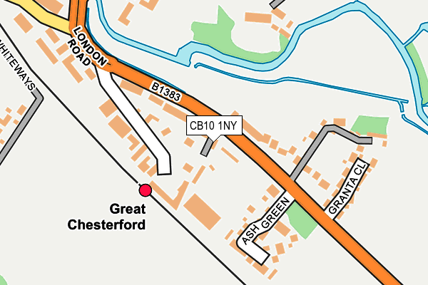 Map of AMBERSTONE SECURITY LIMITED at local scale
