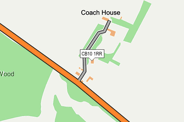 CB10 1RR map - OS OpenMap – Local (Ordnance Survey)