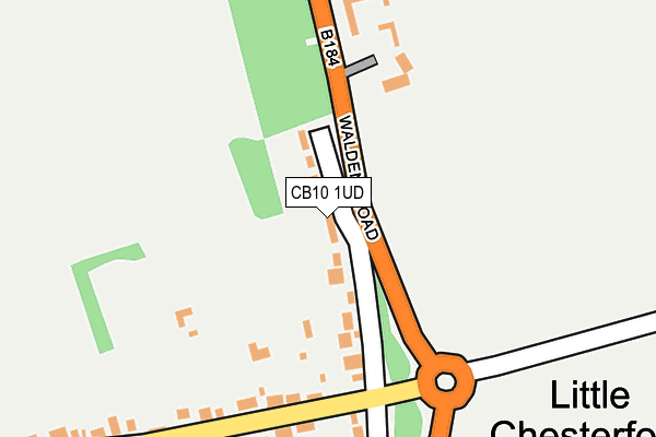CB10 1UD map - OS OpenMap – Local (Ordnance Survey)