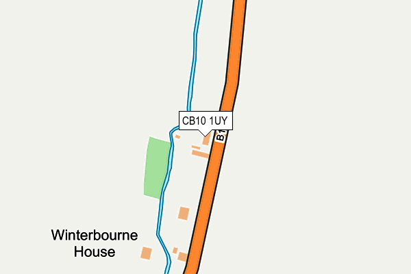 CB10 1UY map - OS OpenMap – Local (Ordnance Survey)