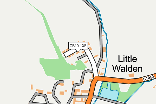 CB10 1XF map - OS OpenMap – Local (Ordnance Survey)