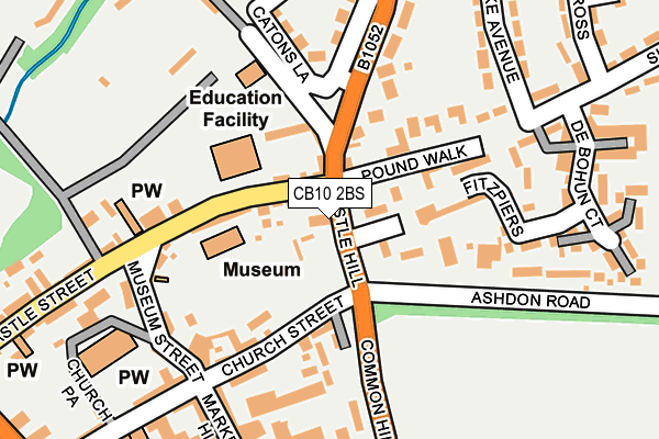 CB10 2BS map - OS OpenMap – Local (Ordnance Survey)