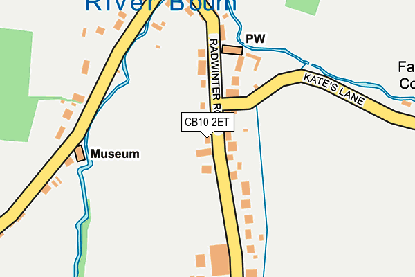 CB10 2ET map - OS OpenMap – Local (Ordnance Survey)