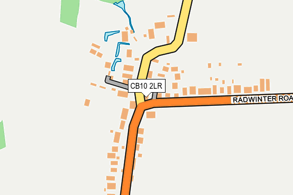 CB10 2LR map - OS OpenMap – Local (Ordnance Survey)