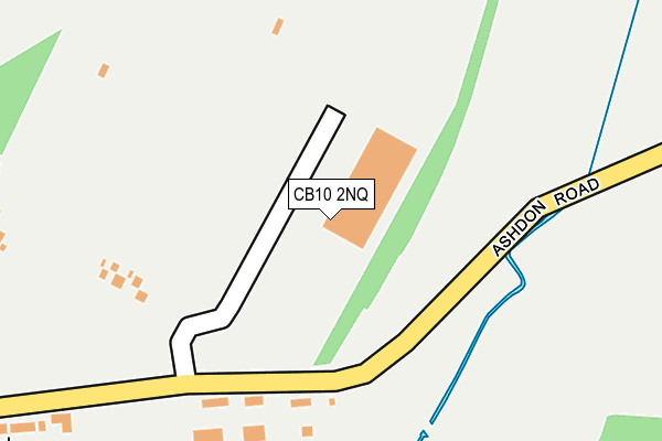 CB10 2NQ map - OS OpenMap – Local (Ordnance Survey)