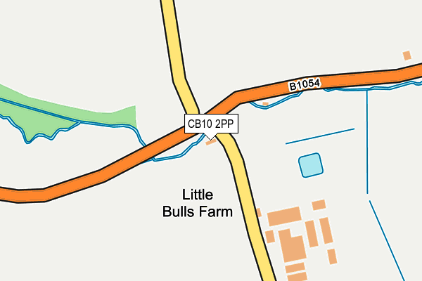 CB10 2PP map - OS OpenMap – Local (Ordnance Survey)