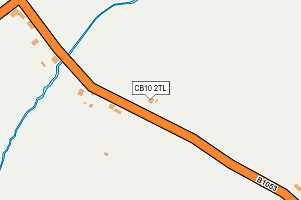 CB10 2TL map - OS OpenMap – Local (Ordnance Survey)