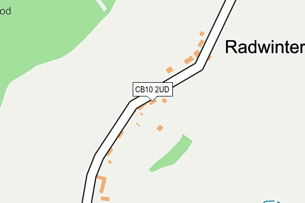 CB10 2UD map - OS OpenMap – Local (Ordnance Survey)