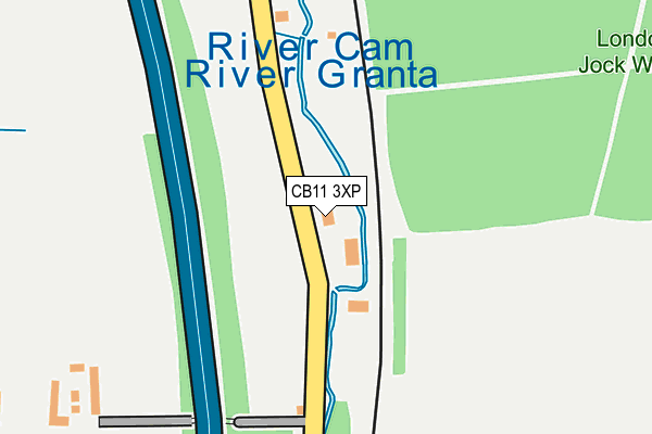 CB11 3XP map - OS OpenMap – Local (Ordnance Survey)