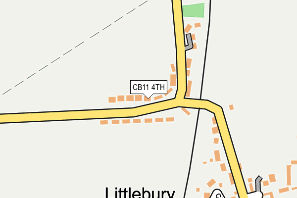 CB11 4TH map - OS OpenMap – Local (Ordnance Survey)