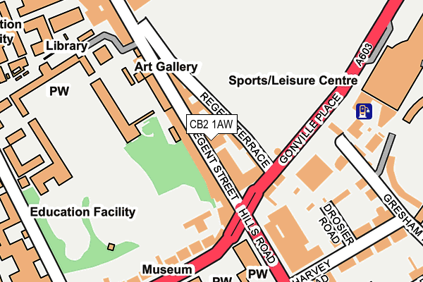Map of BEAUMONT SAWSTON LTD at local scale