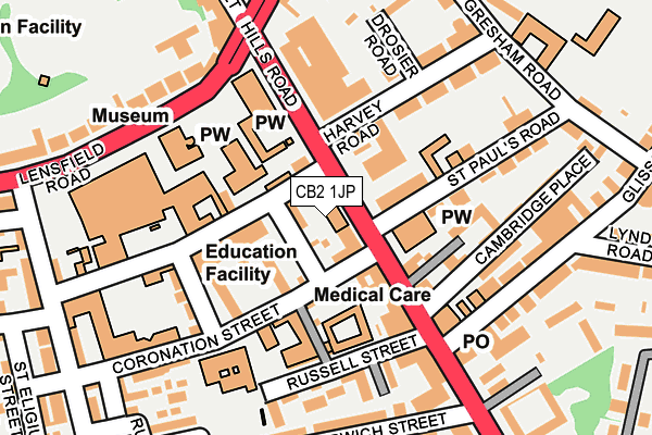 Map of FLOWER STREET MANAGEMENT COMPANY LIMITED at local scale