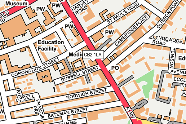 Map of HEALX LIMITED at local scale