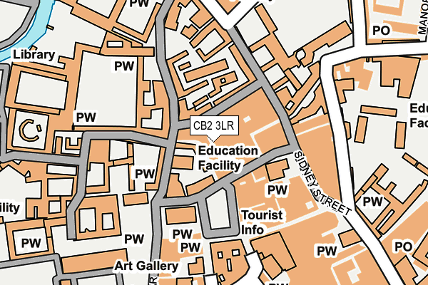 CB2 3LR map - OS OpenMap – Local (Ordnance Survey)