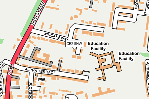 Map of MID ANGLIA MEDIA LIMITED at local scale