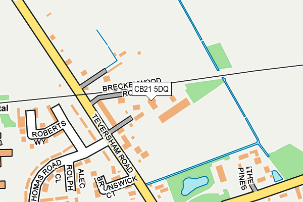 Map of CAMBRIDGE DENTAL STUDIO LIMITED at local scale