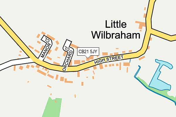 Map of THE HOLE IN THE WALL CAMBRIDGE LIMITED at local scale