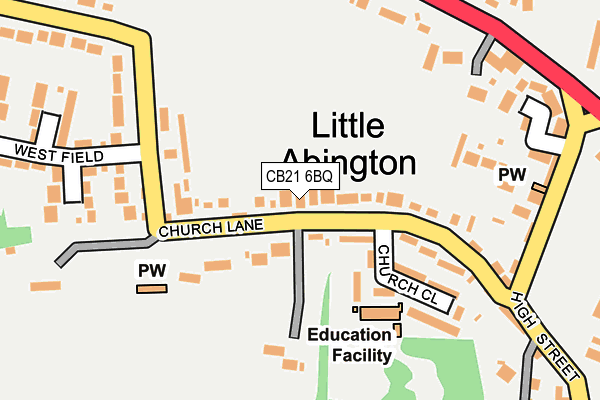 Map of PATCHWORK EDUCATION VILLAGE C.I.C. at local scale