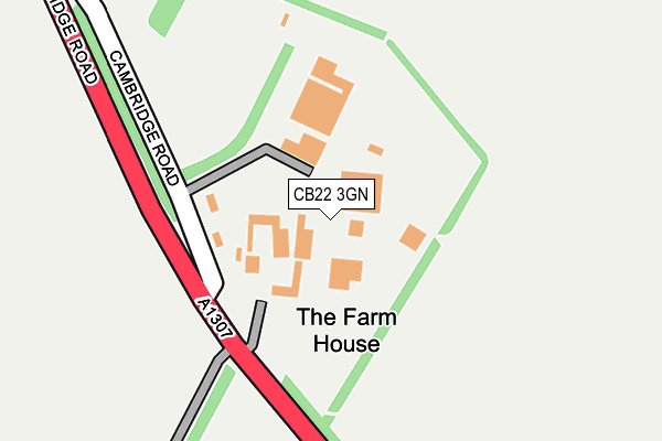 Map of F & H HOMES LIMITED at local scale