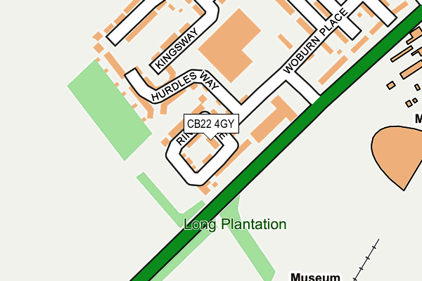 Map of J D SEARLE MAINTENANCE LTD at local scale