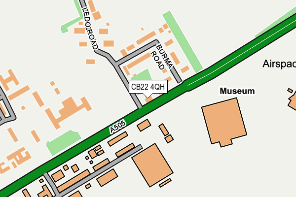 CB22 4QH map - OS OpenMap – Local (Ordnance Survey)