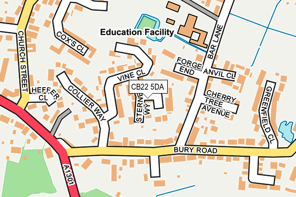 Map of PART HUMAN LTD at local scale