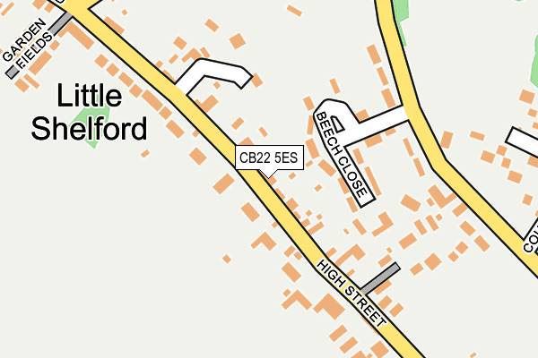 Map of JUBILEE COTTAGE LIMITED at local scale