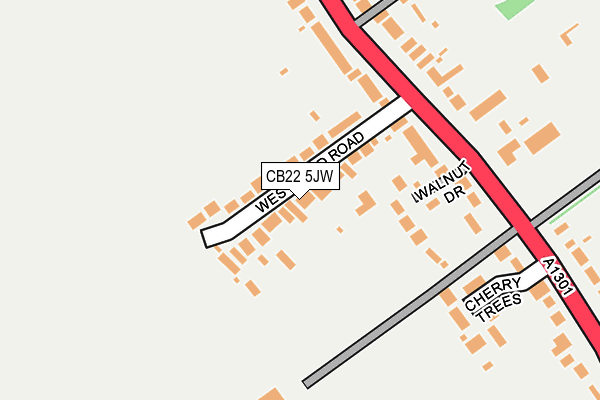 Map of CAM FACADES LTD at local scale